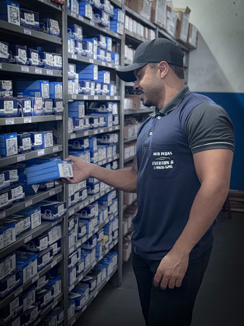 Estoque completo de peças na Everton Auto Peças