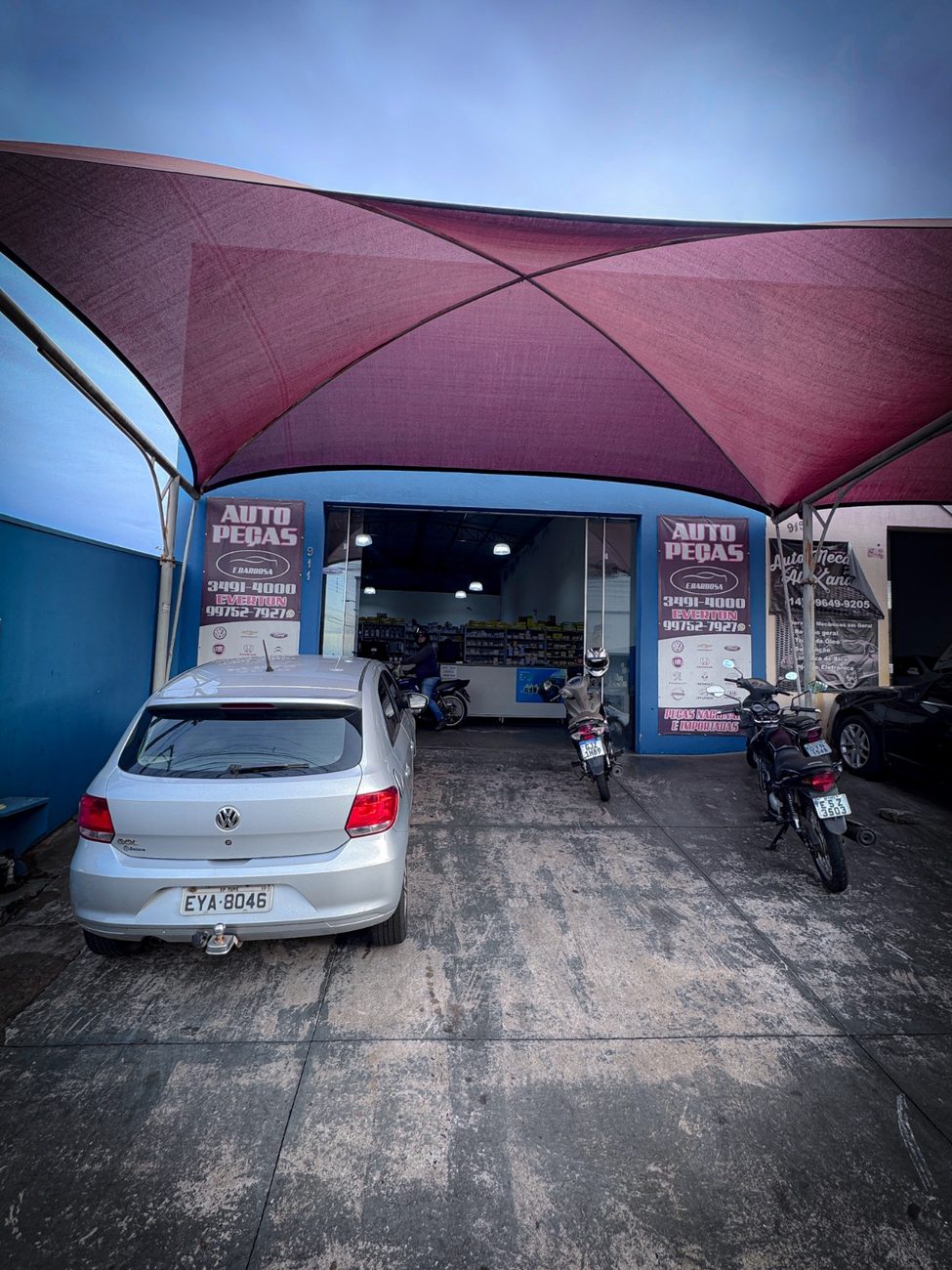 Fachada da Everton Auto Peças em Tupã-SP